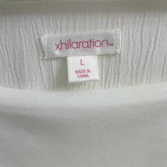 EUC Xhiliration Flowy Bohemian A-Line Dress Sz L - Picture 6 of 9